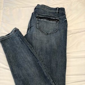 New York & Co Jean Legging Size 8